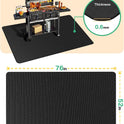 Large 76 x 52 inches Under Grill Mats for Outdoor Grill | Double-Sided Fireproof | Waterproof | Oil-Proof | Easy to Clean | Indoor Fireplace/Fire Pit