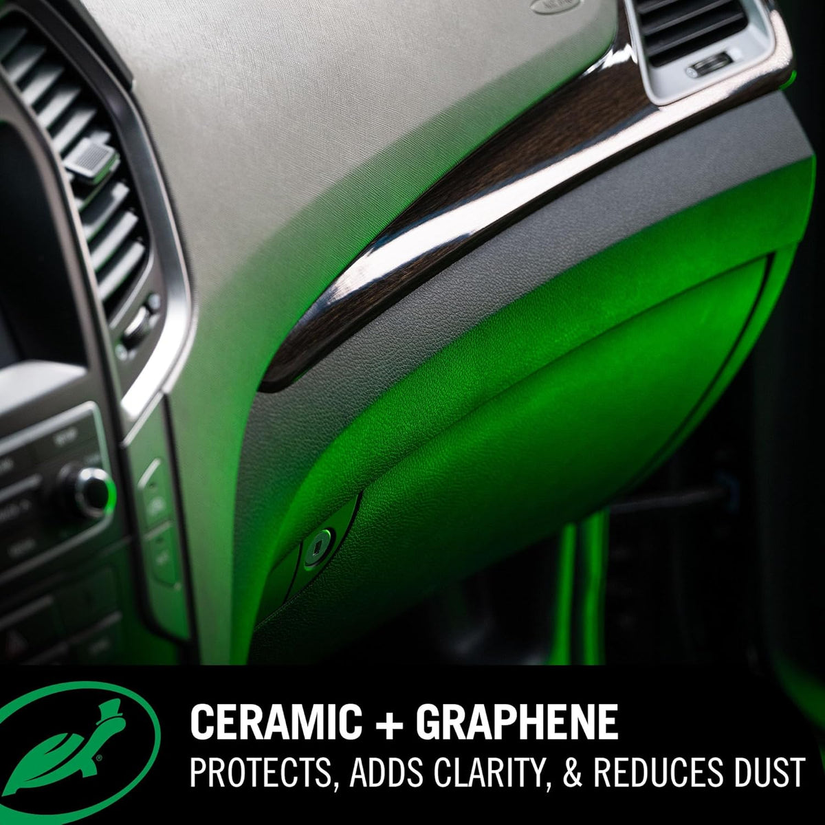 Turtle Wax Hybrid Solutions Inside Job, All Purpose Ceramic Interior Car Cleaner and Protectant, Cleans, Deodorizes and Protects Leather Car Seats