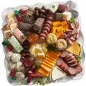 The Swiss Colony 27 Favorites Food Gift Set, Summer Sausage Meats and Cheeses, Assorted Chocolates, Candies, Petits Fours, Cheese & Charcuterie Board
