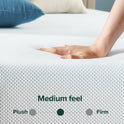 ZINUS 10 Inch Green Tea Cooling Memory Foam Mattress [New Version], Queen, Fiberglass Free, Medium Firmness, Cooling Gel Foam, Certified Safe Foams