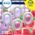 Febreze Bathroom Air Freshener, Odor-Fighting, Plug In Alternative, Air Fresheners for Home and Bathroom and Kitchen, Closet Air Fresheners