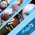 Sports Ball Pump Kit - Portable Air Pump Two-Way Dual Action Inflatable Perfect for Basketballs, Soccer Balls and More - Professional Hand Pump Kit