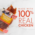 Dog Treats, Chicken Jerky for Dogs, Made with 100% Real Chicken Breast, 16 Ounces, Healthy, Easily Digestible, Long-Lasting, High Protein Dog Treat