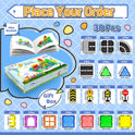 Magnetic Tiles - Road Set, Magnetic Building Blocks, Preschool Montessori Toys Gift for 3+ Year Old Boys and Girls, Sensory Christmas Toys for Kids