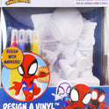 Marvel Spidey Design A Vinyl – Marvel Spidey and His Amazing Friends DIY Coloring Toy – Washable Markers and Vinyl Figures Included – Creative Craft