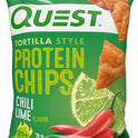 Quest Nutrition Tortilla Style Protein Chips Variety Pack, Chili Lime, Nacho Cheese, Loaded Taco, Low Carb, High Protein, Gluten Free, 1.1 oz (Pack