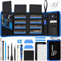 STREBITO Electronics Precision Screwdriver Sets 142-Piece with 120 Bits Magnetic Repair Tool Kit for iPhone, MacBook, Computer, Laptop, PC, Tablet