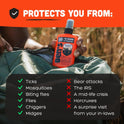 Ben's 100 Tick & Insect Repellent - Alcohol-Free DEET Insect Repellent Pump Spray - Offers 10 Hours of Protection for Adults & Children -3.4 Fl Oz (2