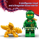 LEGO NINJAGO Lloyd's Green Forest Dragon Toy - Pretend Play Building Toy for Boys and Girls, Ages 6+ - Birthday Gift for Kids - Dragon Figurine with