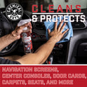 Chemical Guys Total Interior Cleaner & Protectant - Black Cherry, Car Cleaning Spray, Cleans and Protects Leather, Vinyl, Plastic, Rubber, and Glass