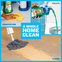 Mr. Clean All Purpose Cleaner, Floor Cleaner for Mopping Home, Bathroom, & Kitchen, Cleaning Liquid for Mop & Bucket, Cleaning Supplies