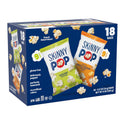SkinnyPop Popcorn, Original and Dairy Free White Cheddar, Gluten Free, Non-GMO, 0.5oz Individual Size Snack Bags (18 Count)
