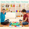 COUOMOXA Soccer Board Game for Kids: Mini Foosball Table Game - Interaction Soccer Toys for 3 4 5 6 7 8-12 Year Old Indoor Family Playroom Party