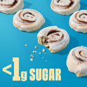 Legendary Foods Cinnamon Roll 22g Protein Bars – Gluten-Free, Low Carb Meal Option – Sweet Zero Sugar Snack, Keto-Friendly – 10-Pack High Protein