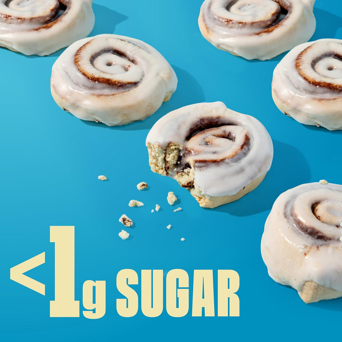 Legendary Foods Cinnamon Roll 22g Protein Bars – Gluten-Free, Low Carb Meal Option – Sweet Zero Sugar Snack, Keto-Friendly – 10-Pack High Protein