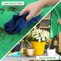 Repotting Mat for Indoor Plant Transplanting and Mess Control 27"x 27" Thickened Waterproof Potting Tray Foldable Succulent Potting Mat Portable