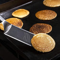 BLACKSTONE 5550 Extra Long Griddle Spatula Set of 2- Perfect Heavy-Duty Stainless Steel Premium Flat Top BBQ Grill Accessories, Non-Slip Plastic