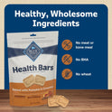 Blue Buffalo Health Bars Crunchy Dog Biscuits, Oven-Baked With Natural Ingredients, Pumpkin & Cinnamon, 16-oz Bag