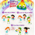 Silly Poopy's Hide & Seek by Relatable, The Talking, Singing, Rainbow Hide & Seek Toy, Fun Learning Toys for Toddlers, Interactive Toddler Toys
