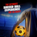 Light Up Soccer Ball - Glow in The Dark - NO 5 - Sports Gear Gifts for Boys & Girls 8-15+ Year Old - Kids, Teens Gift Birthday Ideas - Cool Boy Toys