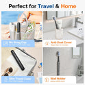 Bitvae ADA Accepted Electric Toothbrush, Travel Toothbrush Rechargeable for Adults and Kids, 60-Day Battery, 5 Modes, 8 Heads, Portable Travel Case