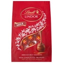 Lindt LINDOR Milk Chocolate Candy Truffles, Milk Chocolate with Melting Truffle Center, 15.2 oz. Bag