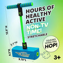 Flybar My First Foam Pogo Jumper for Kids Fun and Safe Pogo Stick for Toddlers, Durable Foam and Bungee Jumper for Ages 3 and up, Supports up to