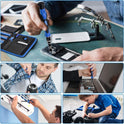 STREBITO Electronics Precision Screwdriver Sets 142-Piece with 120 Bits Magnetic Repair Tool Kit for iPhone, MacBook, Computer, Laptop, PC, Tablet