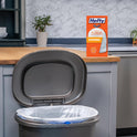 Hefty Strong White 13 Gallon Trash Bags with Drawstrings, Unscented Tall Kitchen Trash Bags, Resists Leaks, Punctures, and Tears, Durable Closure