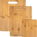Totally Bamboo 3-Piece Bamboo Cutting Board Set – Wooden Cutting Boards for Kitchen – Great for Chopping and Serving – Large, Medium & Small Sizes