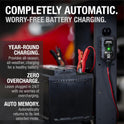 NOCO GENIUS1: 1A 6V/12V Smart Battery Charger – Automatic Maintainer, Trickle Charger & Desulfator with Overcharge Protection & Temperature