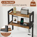 Small 3 Drawer File Cabinet with Charging Station, 45''H, 3-Tier Filing Cabinet for Home Office, 11''*16'' for Small Printer, Fabric Drawer Fits