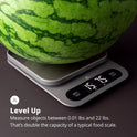 Greater Goods Digital Food Scale for Kitchen & Baking, 10kg/22lb High-Capacity Weight Scale with 1g Precision, Stainless Steel Platform, Hi-Def LCD