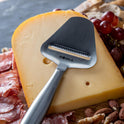 Boska Stainless Steel Cheese Slicer - Copenhagen For All Types of Cheese - Multi-Functional Cheese Slicer - Handheld Slicer - Silver Non-Stick
