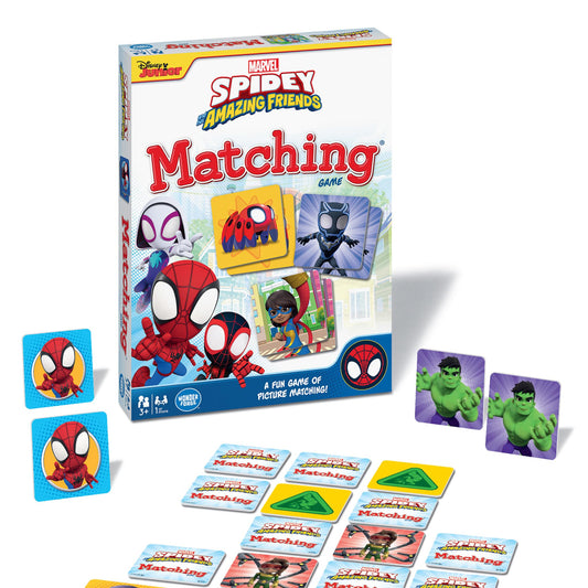 Wonder Forge Marvel Spidey and His Amazing Friends Matching Game - Educational Memory Game for Kids Ages 3+ - Fun for Toddler Boys and Girls