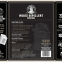 Grandpa Gus’s Extra-Strength Mouse Repellent Pouches, Peppermint & Cinnamon Oil, Natural Rodent Deterrent Control for Garage, RV, Car, Basement