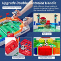COUOMOXA Soccer Board Game for Kids: Mini Foosball Table Game - Interaction Soccer Toys for 3 4 5 6 7 8-12 Year Old Indoor Family Playroom Party