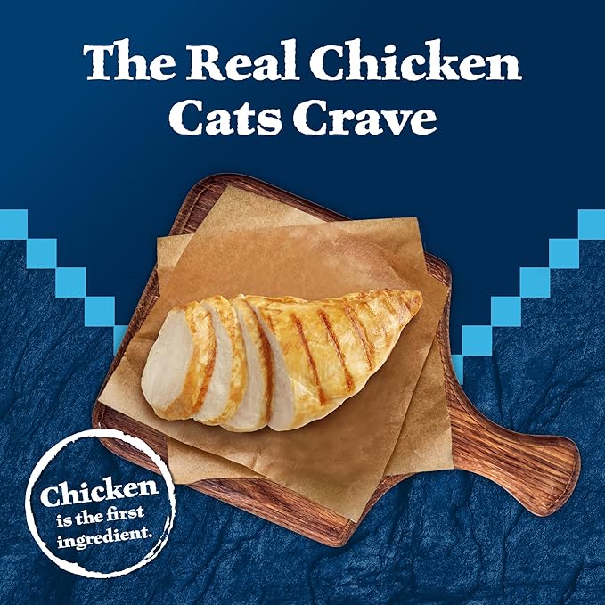 Blue Buffalo Wilderness High-Protein Grain-Free Wet Food For Adult Cats 7+, Chicken Recipe, 5.5-oz., 24-count - Cart Shape
