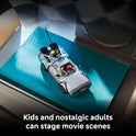LEGO Speed Champions Time Machine from Back to The Future Building Toy for Kids - Pretend Play & Display Car Toy W/2 Build Modes for Boys & Girls