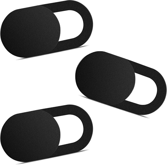 Webcam Cover (3 Pack), 0.03 inch Ultra Thin Laptop Camera Cover Slide for iPhone iPad MacBook Pro Computer iMac Cell Phone PC Accessories Camera