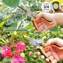 Gardening Tool Set, CHRYZTAL Stainless Steel Heavy Duty Gardening Tool Set, with Non-Slip Rubber Grip, Storage Tote Bag, Outdoor Hand Tools, Ideal