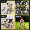 Tribe Lifting Fabric Resistance Bands for Glutes & Legs | 5 Fabric Workout Bands Set | Thick Booty Bands for Squats, Lunges, Hip Training, Physical