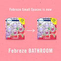 Febreze Bathroom Air Freshener, Odor-Fighting, Plug In Alternative, Air Fresheners for Home and Bathroom and Kitchen, Closet Air Fresheners