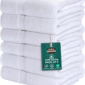 Utopia Towels 6 Pack Medium Bath Towel Set, 24 by 48 Inches, 500 GSM 100% Ring Spun Cotton, Lightweight and Highly Absorbent Quick Drying Premium