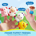 Learning Toy for Toddlers 1 2 3 Years Old, Counting, Matching & Sorting Montessori Learning Farm Train Including 9 Farm Animals and 1 Farmer, Easter