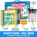Preschool Learning Activities - Tracing Books for Kids Ages 3-5 - Toddler Handwriting Practice - Letter Tracing for Kids Preschool Kindergarten 3-4