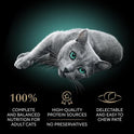 Sheba Perfect Portions Wet Cat Food Pate with Sustainable Salmon, Signature Seafood Entree, and Tender White Fish and Tuna Entree Variety Pack, 2.6