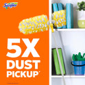 Swiffer Duster Kit with 6 ft Super Extendable Handle, Heavy Duty Starter Kit with 8 Refills