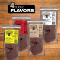 Old Trapper Double Eagle Beef Jerky, Old-Fashioned Flavor, 21 Ounce Package, Delicious Jerky Snacks, 10 Grams of Protein and 80 Calories per Serving