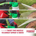 Chapin G390 Hose End Sprayer for Water Soluble Materials, 20 Gallon, 32 Ounce Tank, Finger Control and Backflow Prevention, for Spraying Lawns
